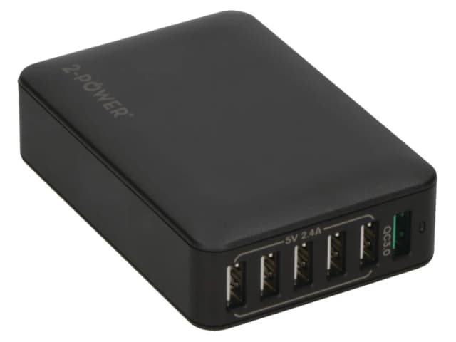 2-Power Multi-Port USB Charging Station 10A Max