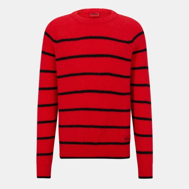 Hugo Mens Stom Crew Sweatshirt Open Pink male 2XL