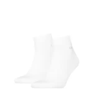 Calvin Klein quarter Socks 2 Pack Mens - White