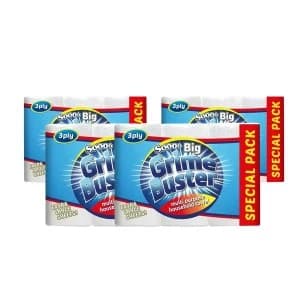 Robert Dyas Sooo Big Grime Buster 3 Ply Kitchen Towel 12 Rolls