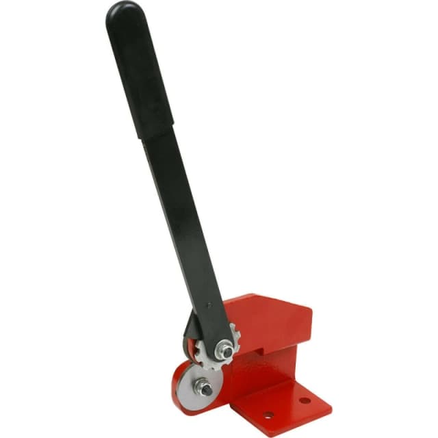 Loops Manual Hand Sheet Metal Disc Cutter Bench Mounted -16 Gauge Steel- Ratchet Lever Metallics