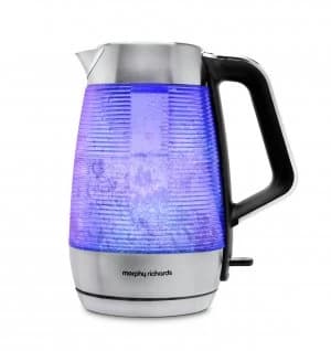 Morphy Richards Vetro 108010 1.5L Illuminated Glass Kettle