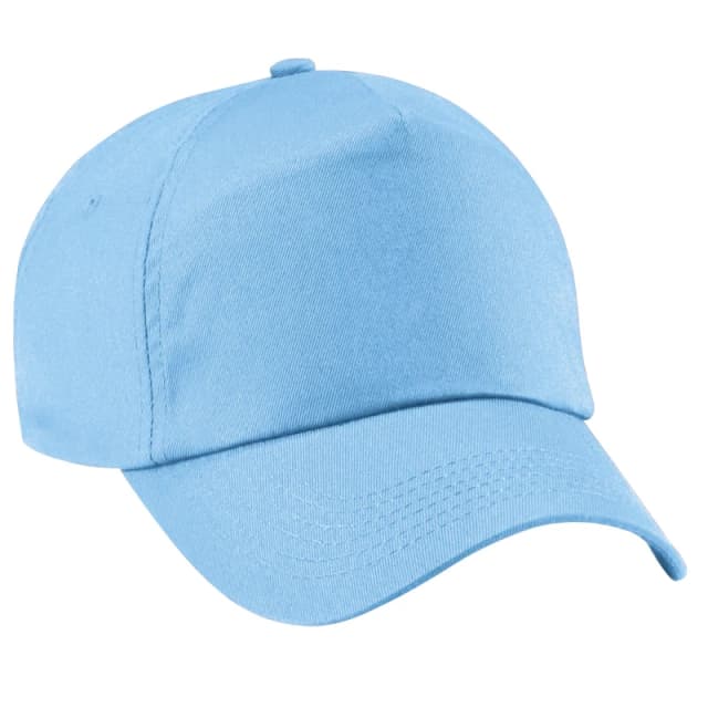 Beechfield B10B girls's Children's cap in Blue