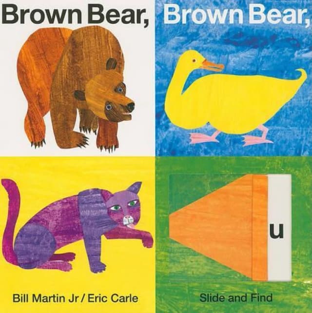 Brown Bear Brown Bear What Do You See Slide and Find by Bill Martin Book