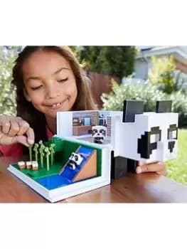 Minecraft Mob Head Minis Panda Playhouse Set And Figures