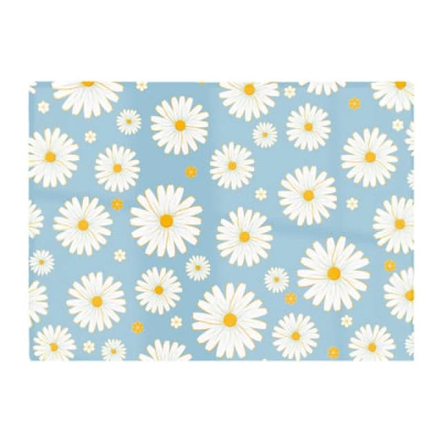 Warren Reed Designer Summer Daisy Pattern Glass Chopping Board