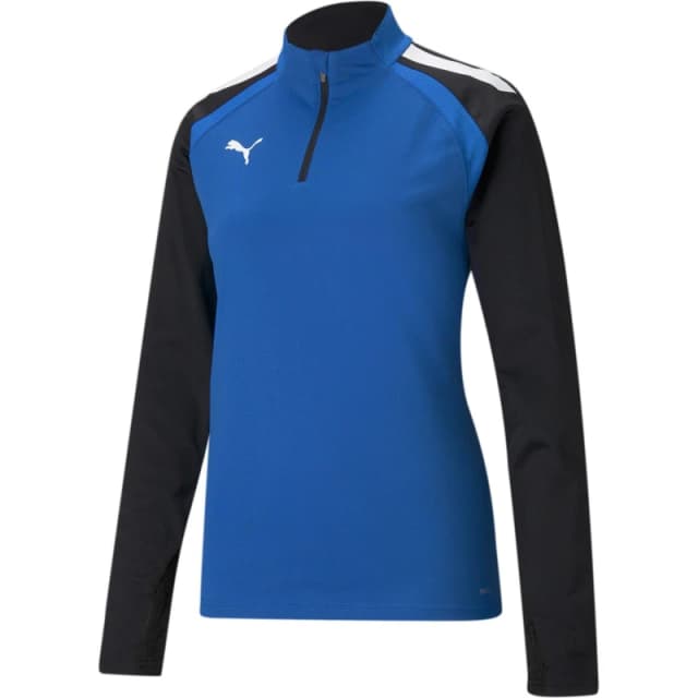 Puma Puma Teamliga 1/4 Zip Top W Drill Womens Blue Lemonade female 16 (XL)