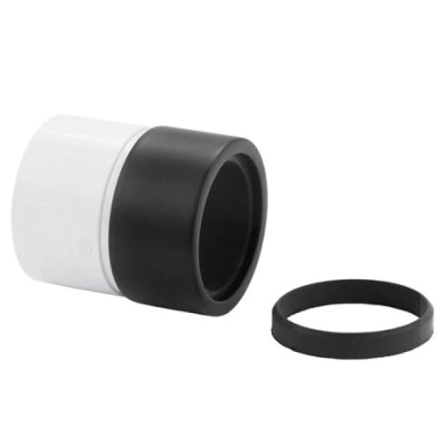 High-Quality Mcalpine Straight Connector: Abs To Matt Black Brass For Modern Installations