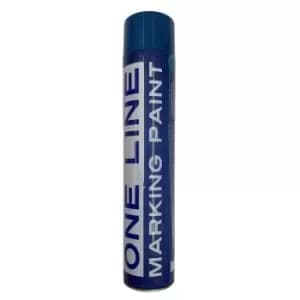 One Line Marking Paint Blue 750ml Aerosol