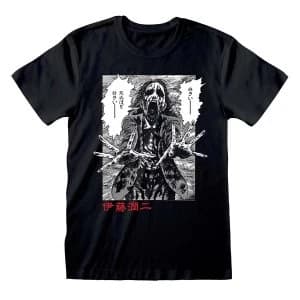 Junji-Ito - Ghoul Unisex Large T-Shirt - Black