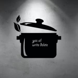 YSS-22 Black Decorative Wall Sticker