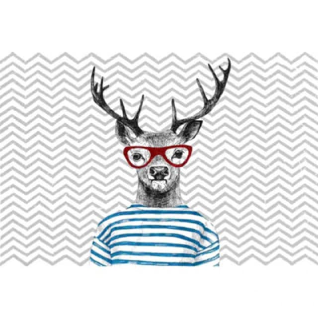 As Creation Modern Deer 1 Digitally Prited Design