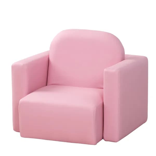 Kids Mini Sofa 2 In 1 Table Chair Set Children Armchair Seat Relax Girl Boys