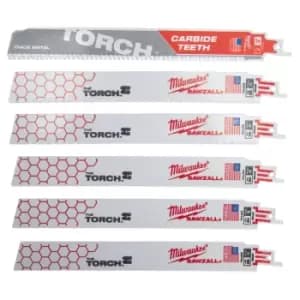 Milwaukee - 48009029 Sawzall Reciprocating Saw Blades 230mm (6 Piece) 48009029