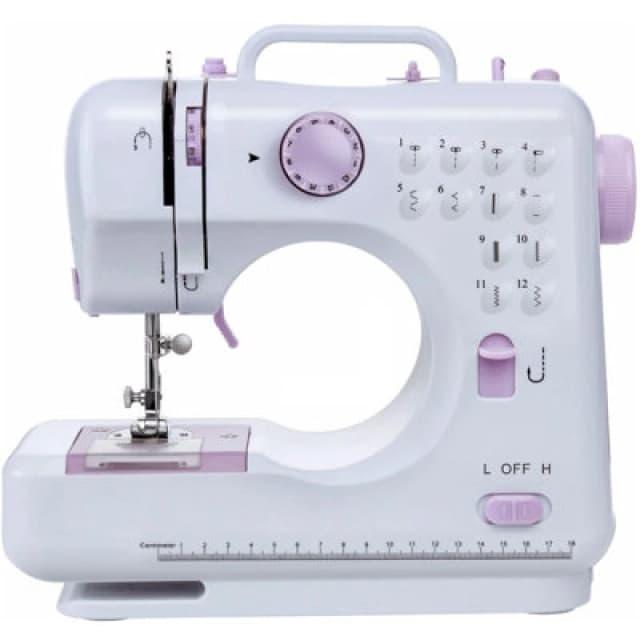 Sohler Electric Sewing Machine Multifunction 12 Stitches Portable Mini 2 Speed Tool Kit