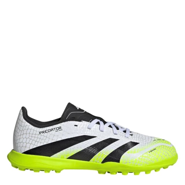 adidas Predator Childrens Astro Turf Football Boots Astro Turf Football Boots C10 (28) White 08047827100