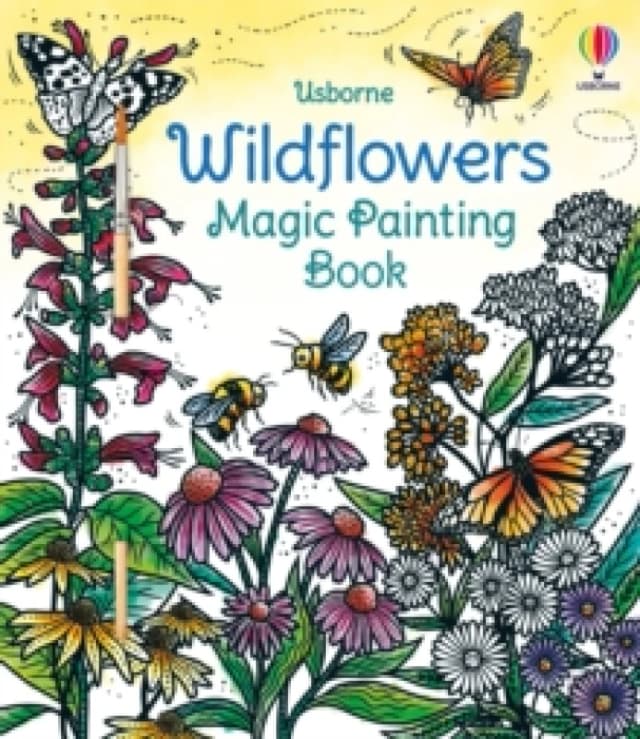 Wildflowers Magic Painting Book Paperback / softback