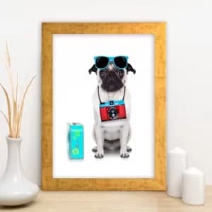 AC11717947965 Multicolor Decorative Framed MDF Painting