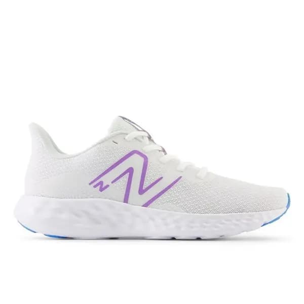 New Balance 411 v3 Womens Running Shoes Everyday Neutral Road Running Shoes 5 (37.5) White 21409701250