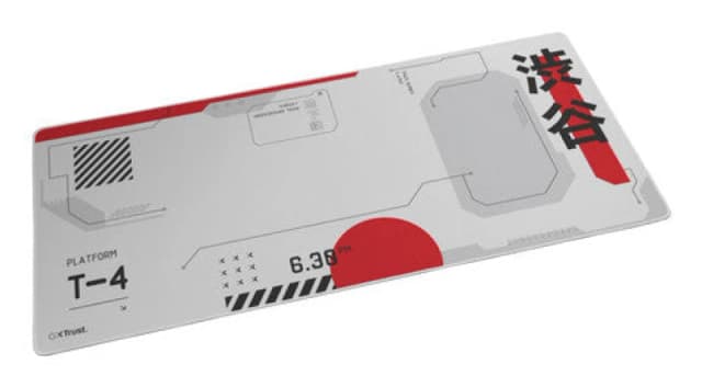 Trust Trust GXT 759 XXL Gaming mouse pad Black Grey Red White 25717