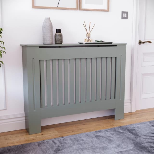 Lassic Vida Designs Chelsea Radiator Cover, Medium Grey unisex Medium