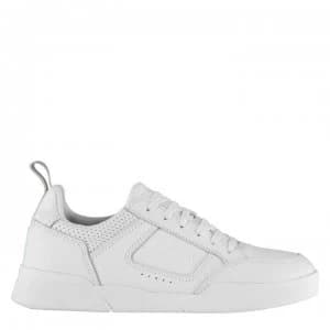 Lyle and Scott Gilzean Leather Trainers - White 626