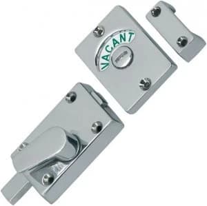 Wickes Bathroom Indicator Bolt - Chrome