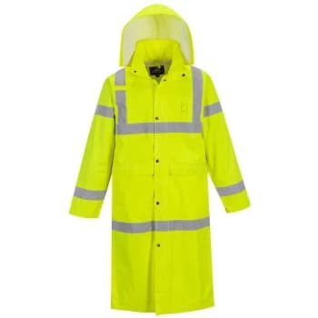 Portwest H445YERL - sz L Hi-Vis Coat 122cm - Yellow