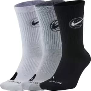 nike ELITE CREW SOCKS, MULTI-COLOR