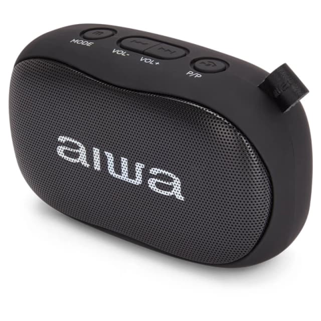 Aiwa BS-110BK Portable Bluetooth Speaker - Black unisex