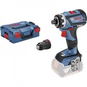 Bosch Professional GSR 18V-60 FC + GFA18M Cordless drill 18 V Li-ion w/o battery, incl. case