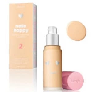 benefit Hello Happy Flawless Liquid Foundation (Various Shades) - Shade 02