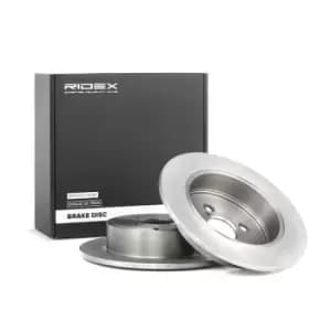 RIDEX Brake disc Solid 82B0264 Brake rotor,Brake discs TOYOTA,COROLLA (ZZE12_, NDE12_, ZDE12_),COROLLA Kombi (_E12J_, _E12T_)
