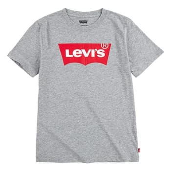 Levis BATWING TEE boys's Childrens T shirt in Grey - Sizes 10 years,12 years,14 years