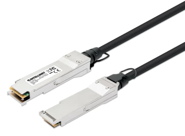 Intellinet 0.5m 40G QSFP+ Passive Direct Attach Copper Twinax Cable 30