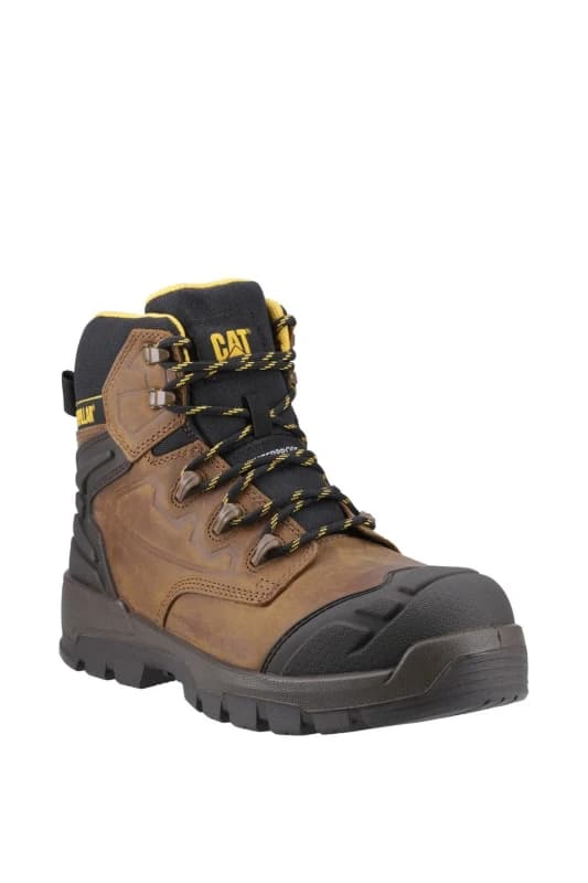 Caterpillar Mens STRIVER XL 6" Safety Boot in Beige Size: 6 Beige Male 6