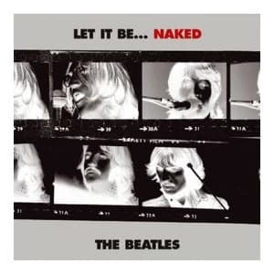 The Beatles - Let it Be Naked Greetings Card