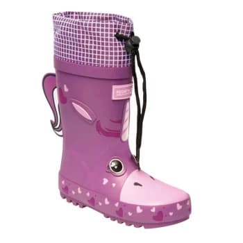 Regatta Mudplay Junior Wellies - Pink