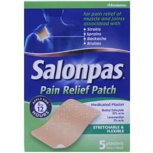 Salonpas Pain Relief Patch 5 Pack