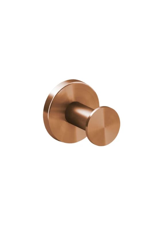 Cosmic Towel 'Hook' made of Durable Metal w/ Screws & Copper Finish Gold