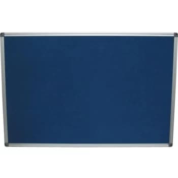 Felt Notice Board 1200X900MM Green Aluminium Trim - Offis