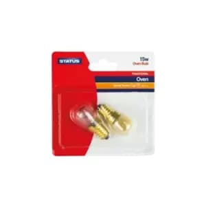 Status 15w Oven Bulb - Clear