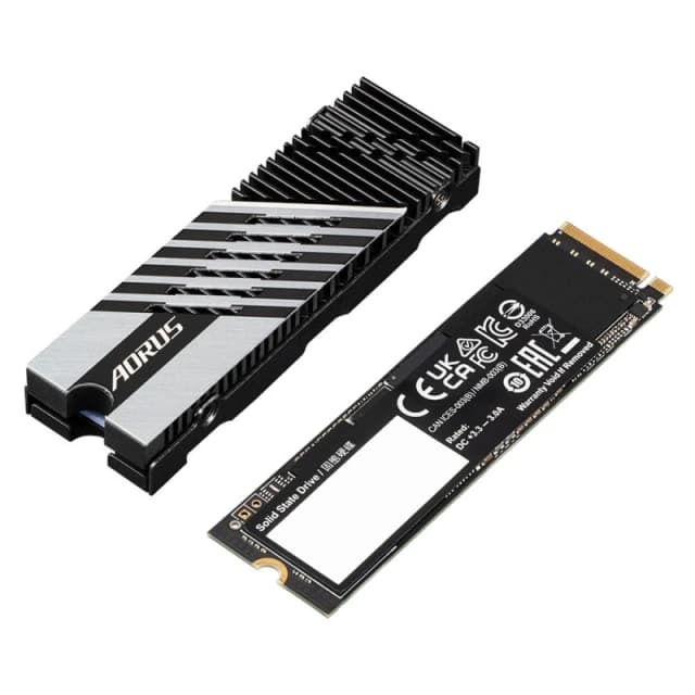 Gigabyte Gigabyte AORUS Gen4 7300 SSD 1TB M.2 PCI Express 4.0 NVMe 3D TLC NAND AG4731TB