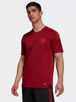 adidas Fc Bayern Tiro Training Jersey, Red, Size S, Men