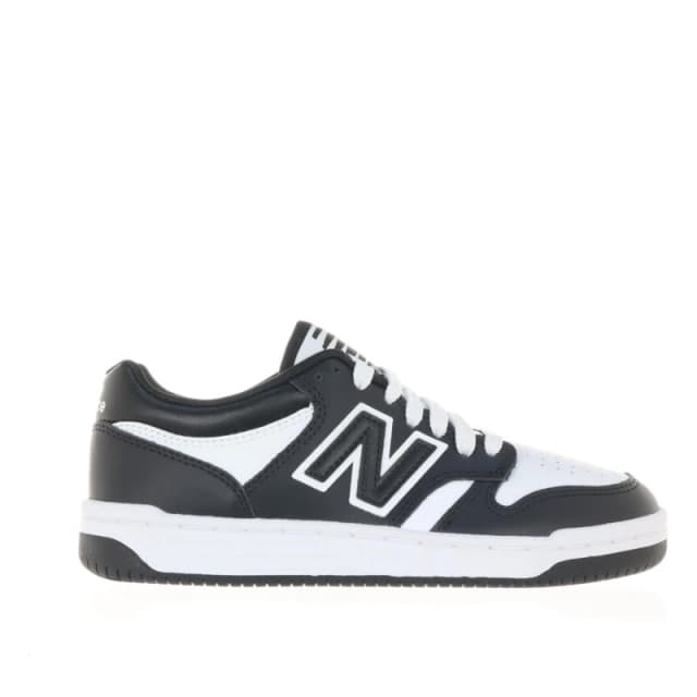 New Balance Black & white 480 Youth trainers Black/White UK 3