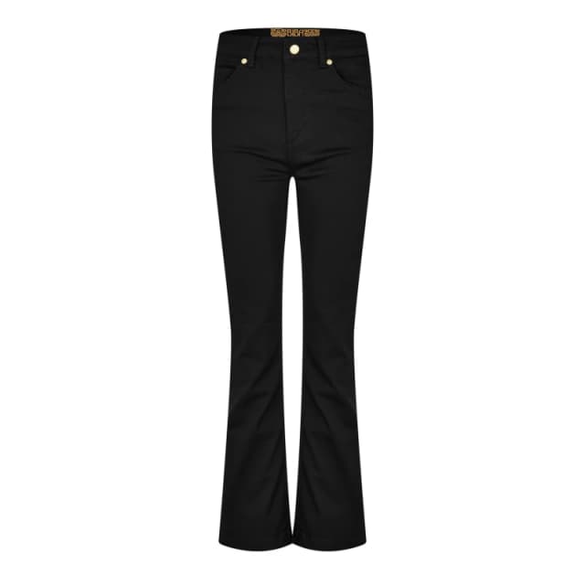 Biba Dolly Flare Jeans Black female 8 S