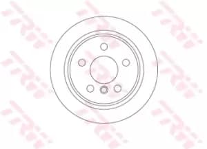 TRW Brake disc DF6795 Brake rotor,Brake discs MINI,Schragheck (F56),Schragheck (F55),Clubman (F54),Cabrio (F57)