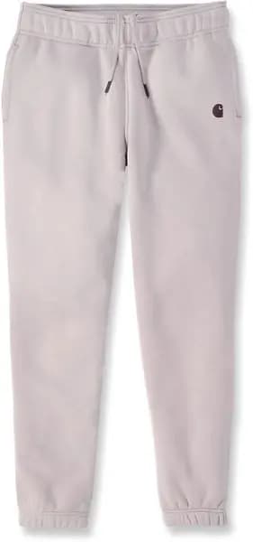 Carhartt Relaxed Fit Fleece Ladies Sweatpants, beige, Size XL for Women