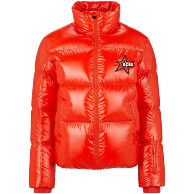 Boss Mens BOSS Weather-Resistant Ski Jacket Orange male S