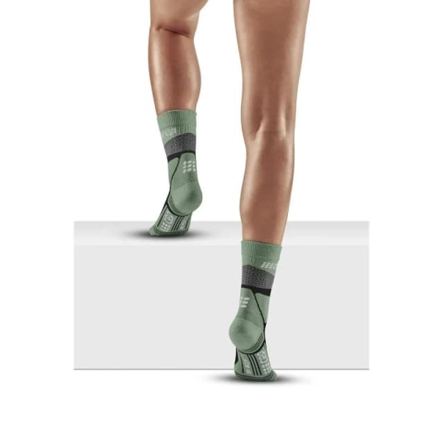 Womens socks CEP Compression Max cushion Mid Cut Gris Female 34/37